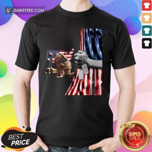 Veteran DD214 American Flag Shirt