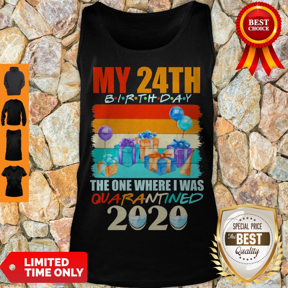 Nice My 40th Birthday The One Where I Was Quarantined 2020 Face Mask Shirt