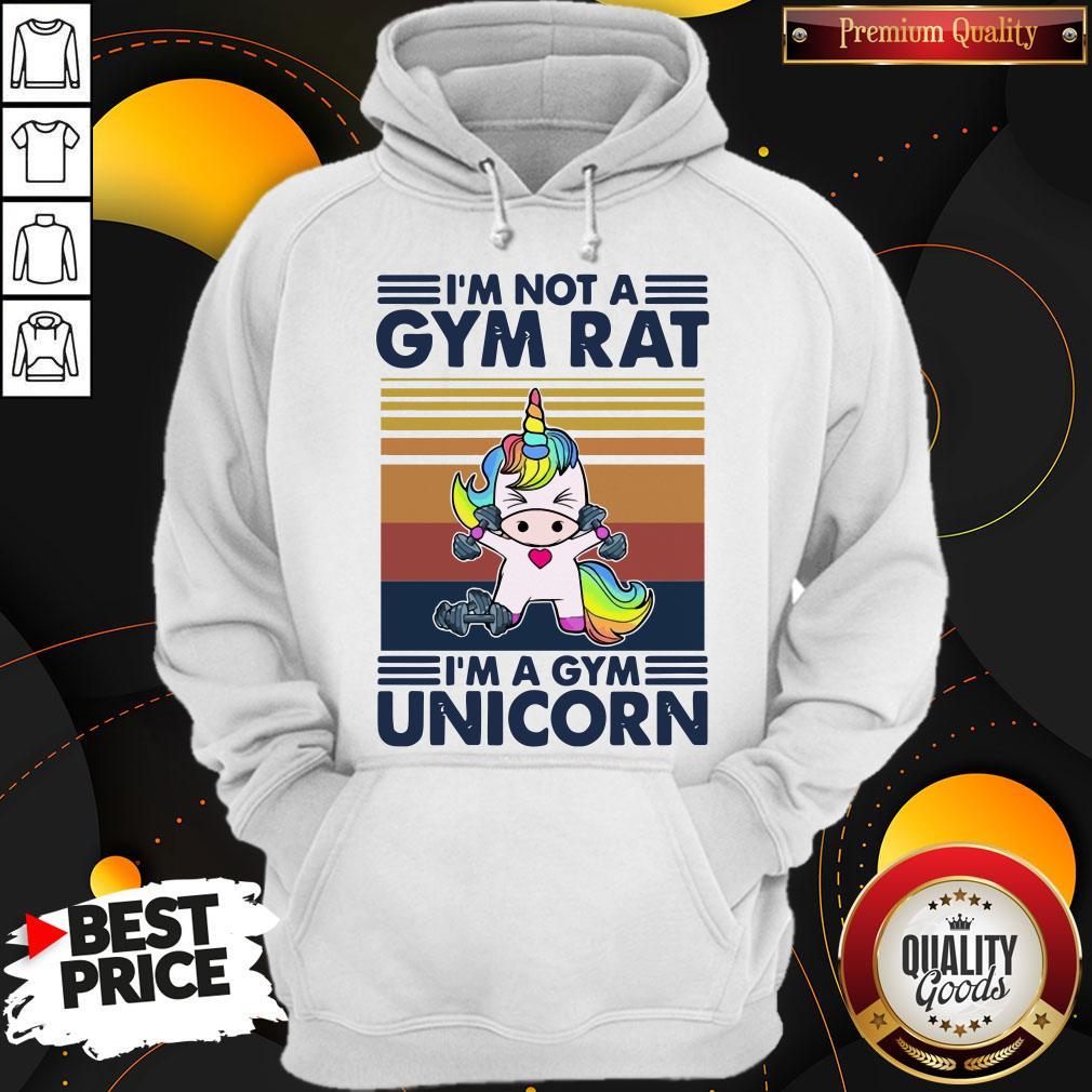 I’m Not A GYM Rat I’m A Gym Unicorn Vintage Shirt