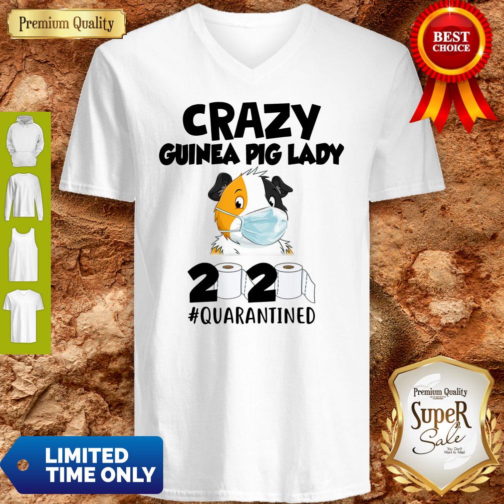 Official Crazy Guinea Pig Lady 2020 #Quarantined Shirt