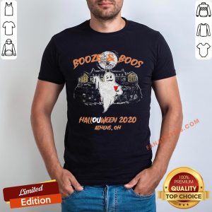 Official Booze & Boos Halloween 2020 Athens Oh Shirt