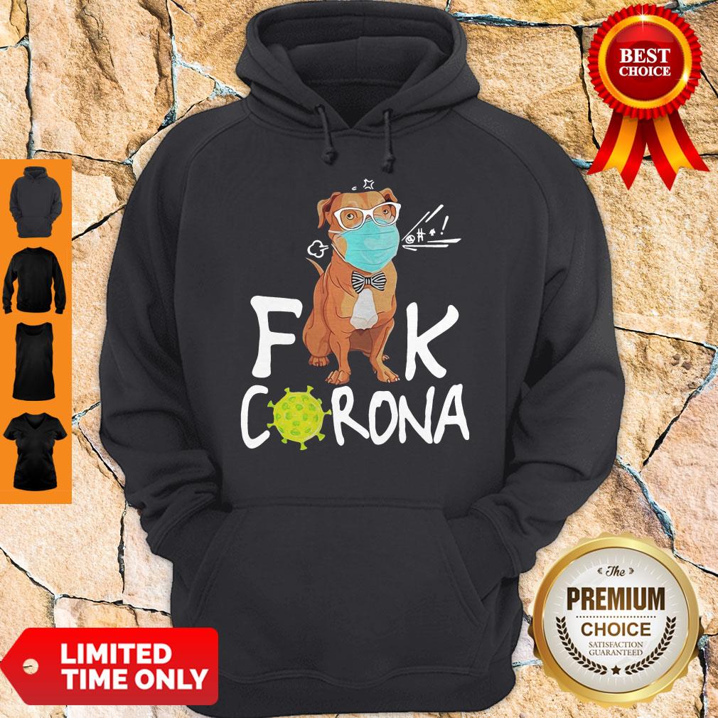 Nice Pitbull 2020 Quarantined Coronavirus Shirt
