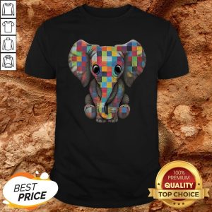 Hot Elephant With Autism Shirt