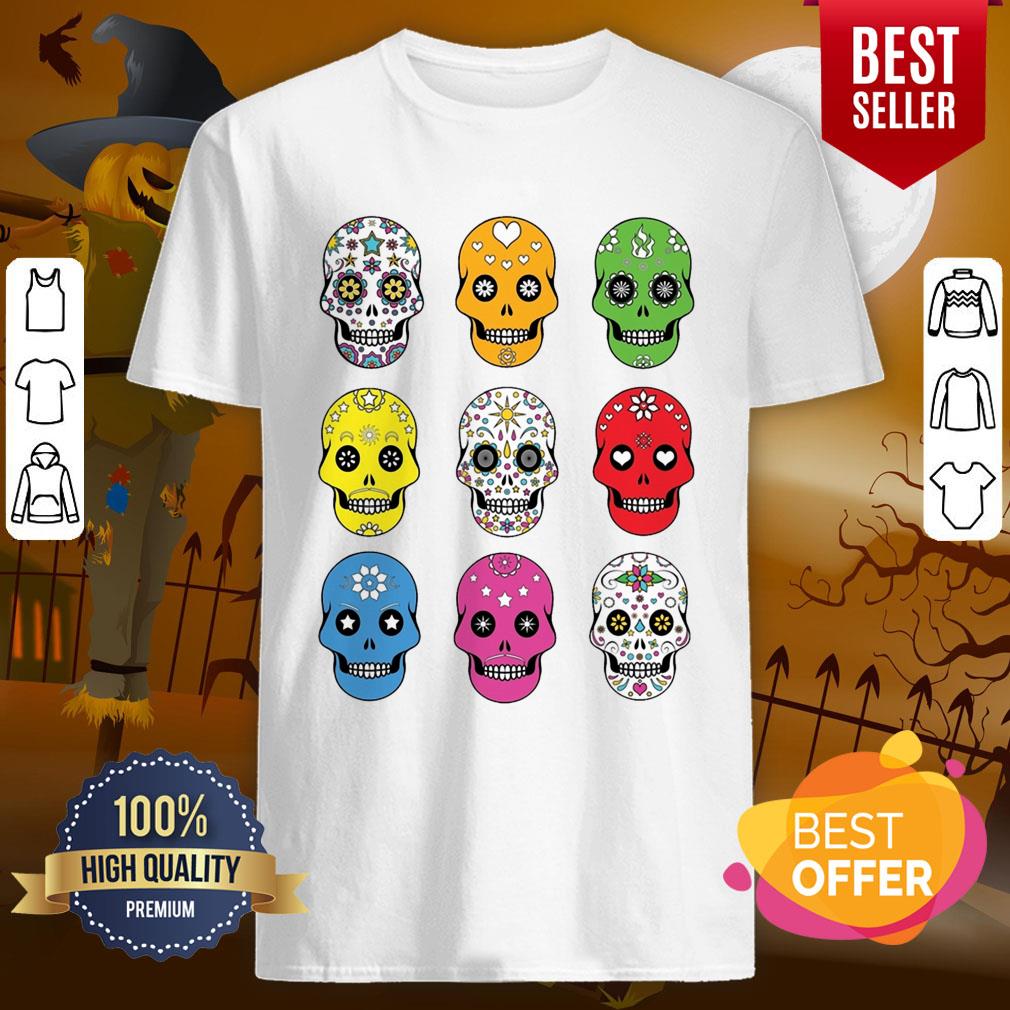 Dia De Los Muertos Day Of The Dead Sugar Skull Shirt