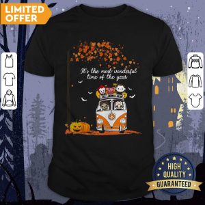 Hippie Car Horror Characters Chibi It’s The Most Wonderful Time Of The Year Halloween Shirt