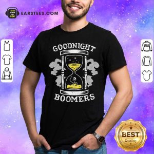 Pretty Goodnight Boomers Skeleton Shirt