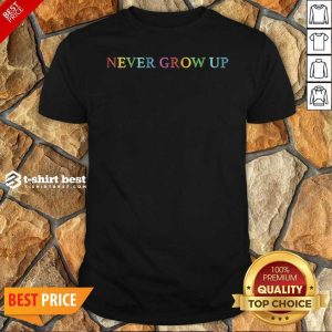 Original Baylen Levine Merch Never Grow Up Shirt