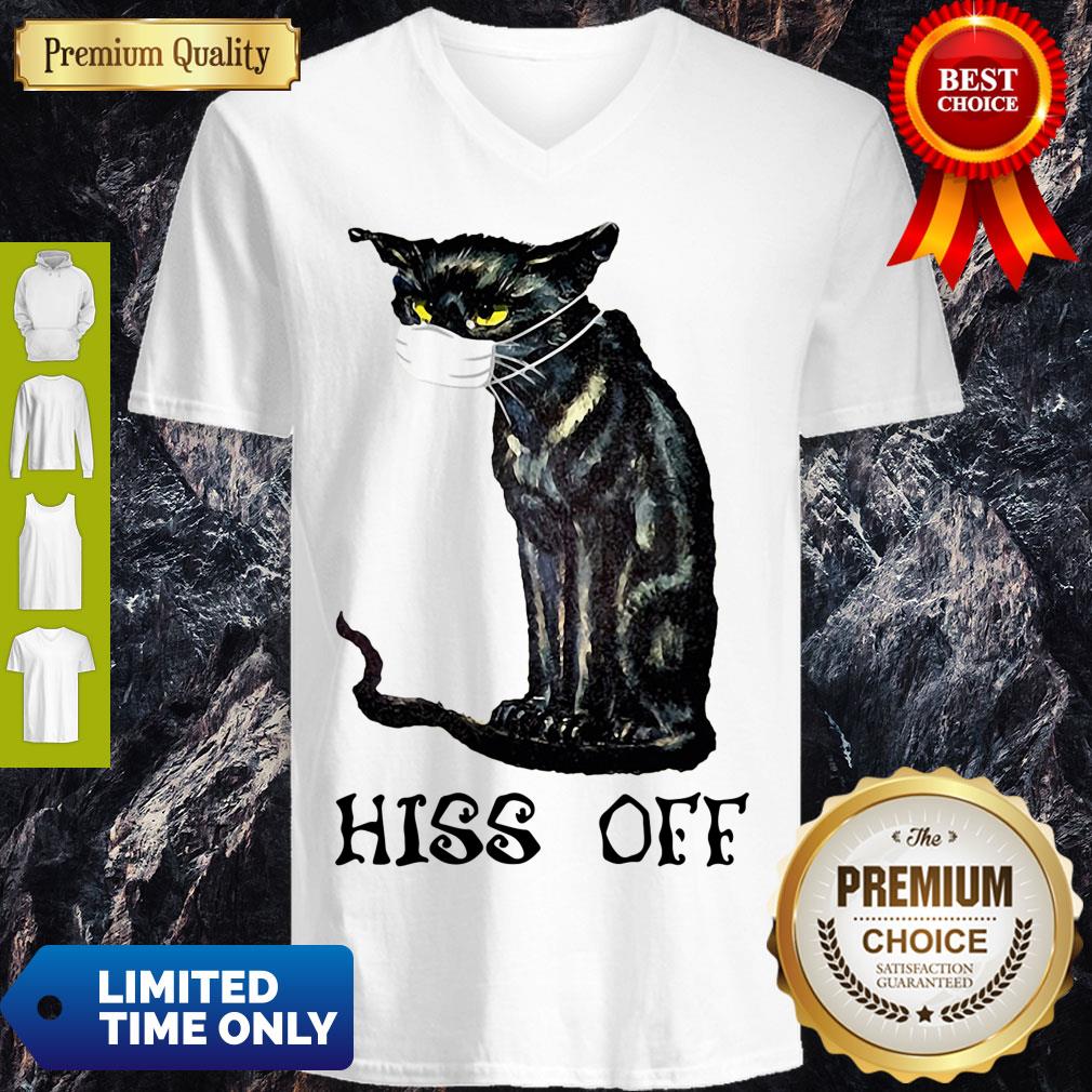 Pretty Black Cat Hiss Off Shirt