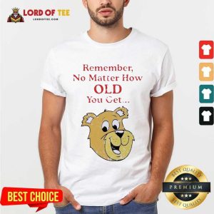 Awesome Scooby Doo Remember No Matter How Old You Get Shirt
