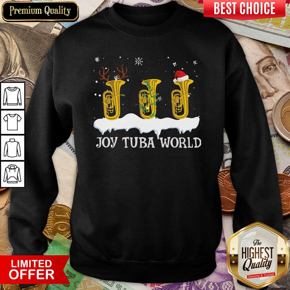 Hot Joy Tuba World Christmas Shirt