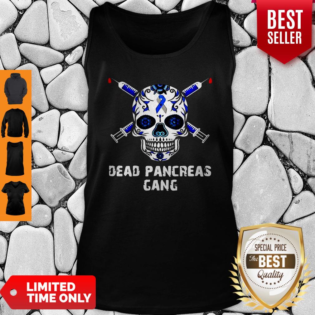 Premium Diabetes Skull Dead Pancreas Gang Shirt