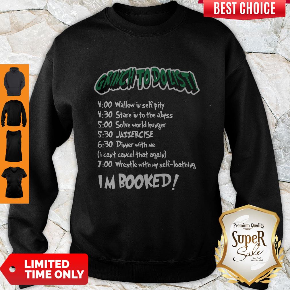 How Th Grinch Stole Christmas Famous To Do List Jazzercise Graphic Shirt