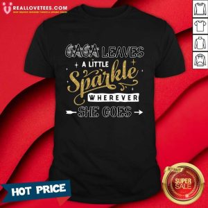 Grandma Leaves A Little Sparkle Wherever She Goes Shirt