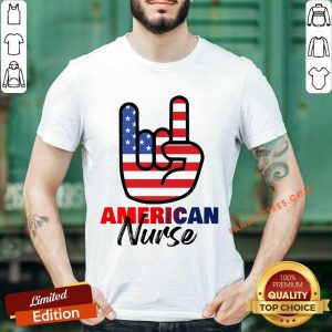 American Nurse American Flag Shirt