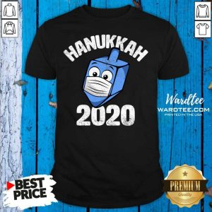 Premium Hanukkah 2020 Dreidel Wearing Face Mask Shirt