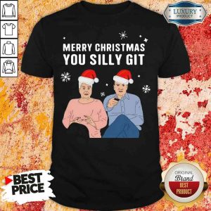 Original Jenny And Lee Ugly Merry Christmas You Silly Git Shirt