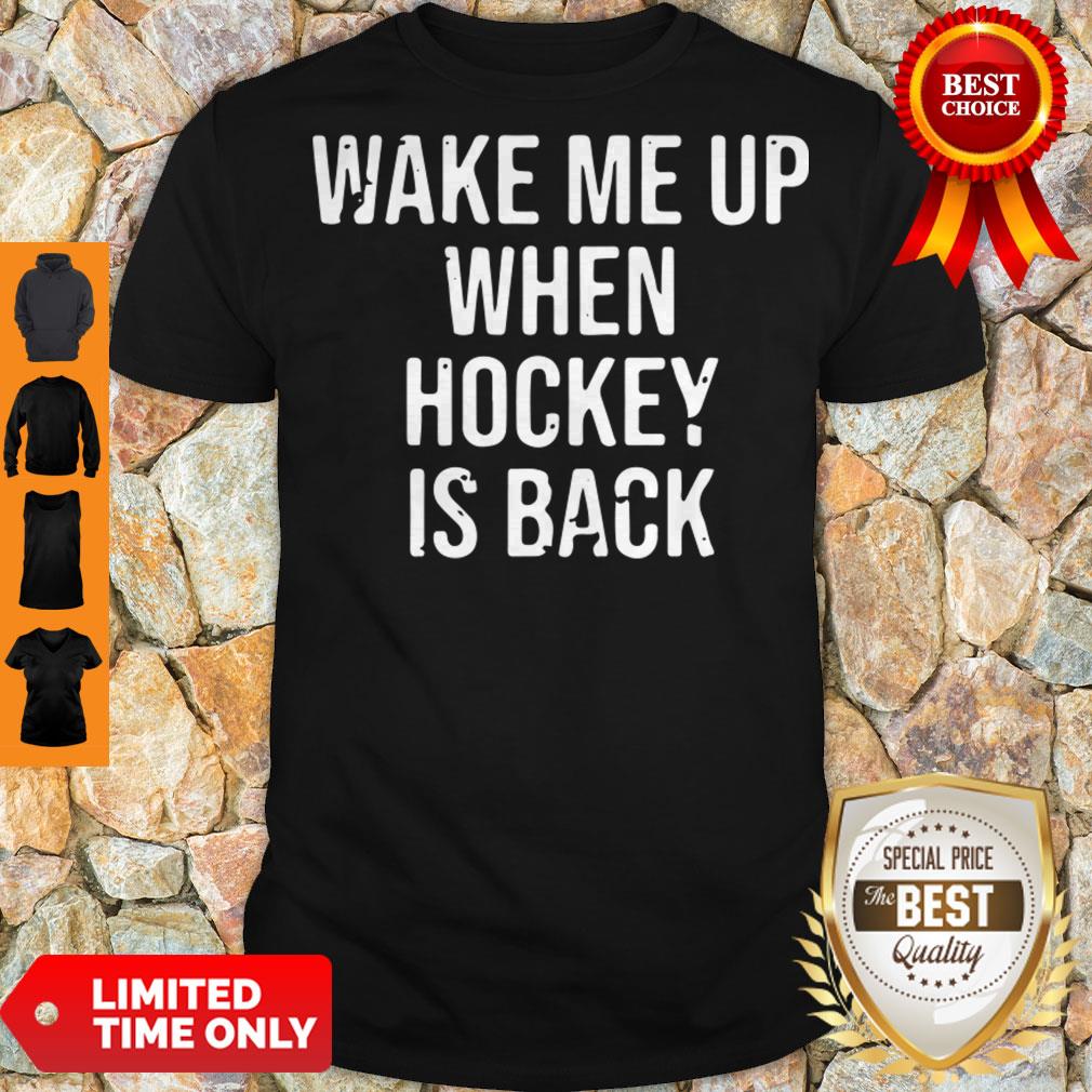 Premium Wake Me Up When Baseball Is Back Shirt