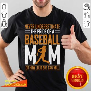 Good Mim De Baseball Quel Point Elle Peut Crier Fort Tata Shirt