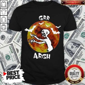Awesome Zombie Vampire Grr Argh Mutant Enemy Halloween Shirt