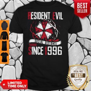 Awesome Resident Evil Social Distance Training Since 1996 T-shirt