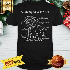 Official Anatomy Of A Pit Bull Shirt