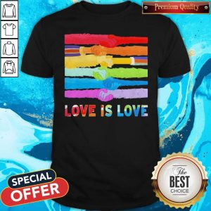 Official LGBT Love Is Love Shirt