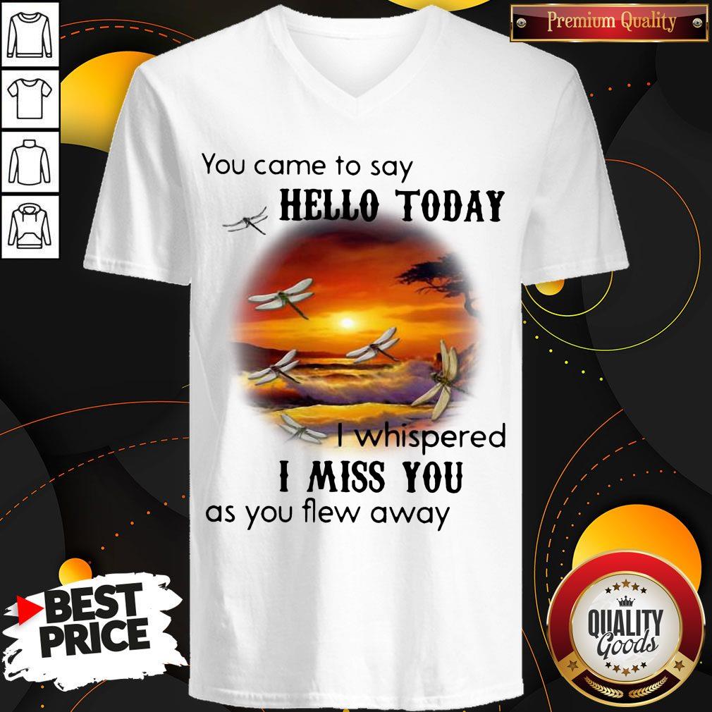 You Came To Say Hello Today I Whispered I Miss You As You Flew Away Shirt