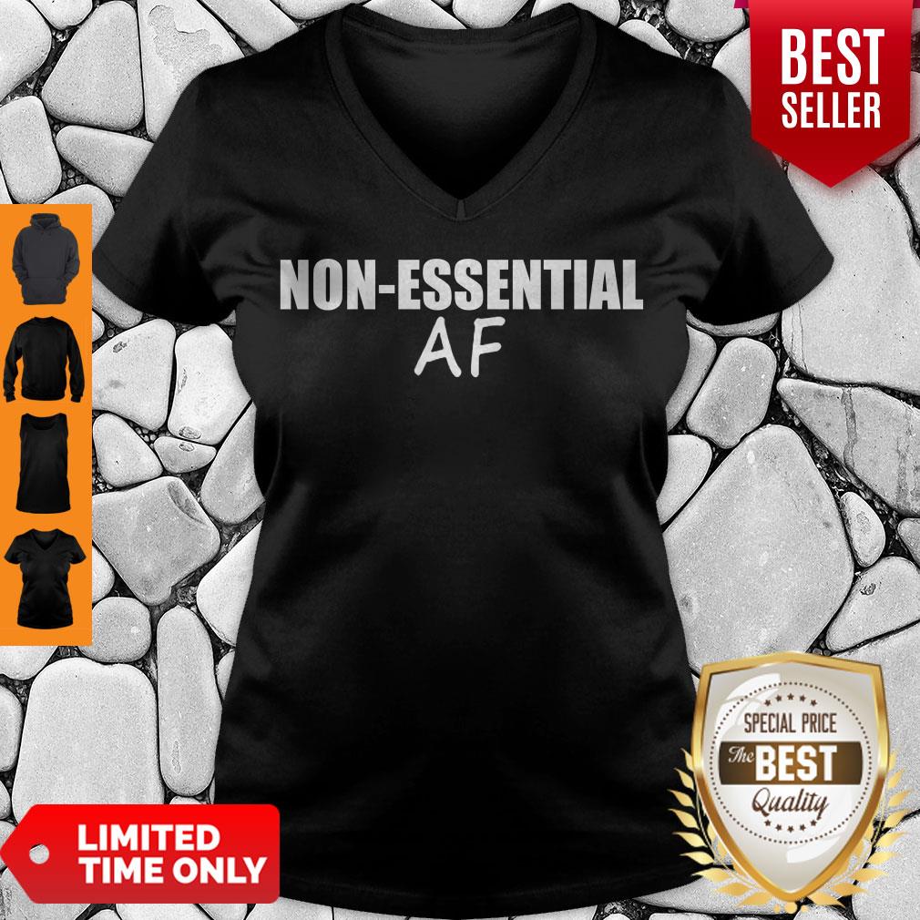 Nice Virus Pandemic Funny Non-Essential AF Shirt