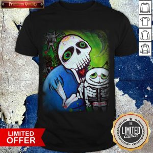 Sugar Skulls Cat Guardians Day Of The Dead Dia De Muertos Shirt