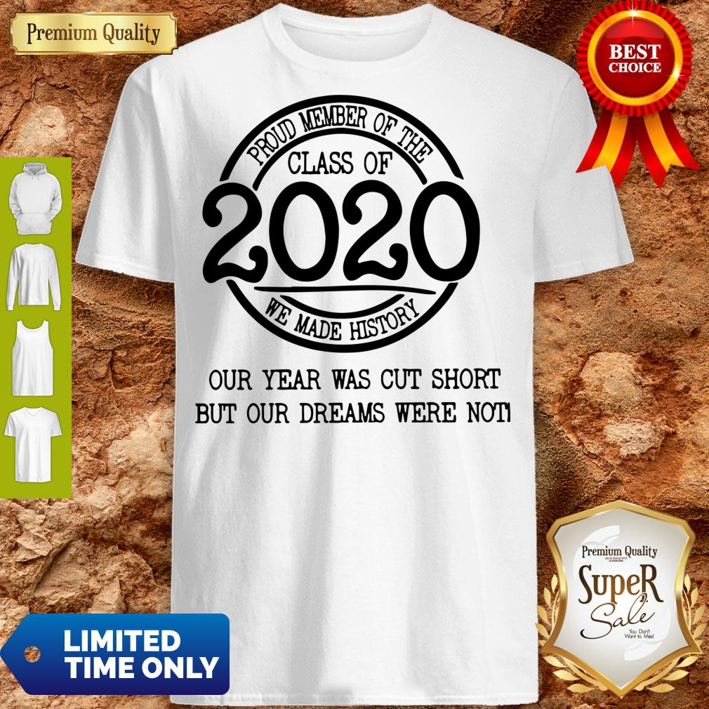 Pretty Proud Member Class Of 2020 Shirt