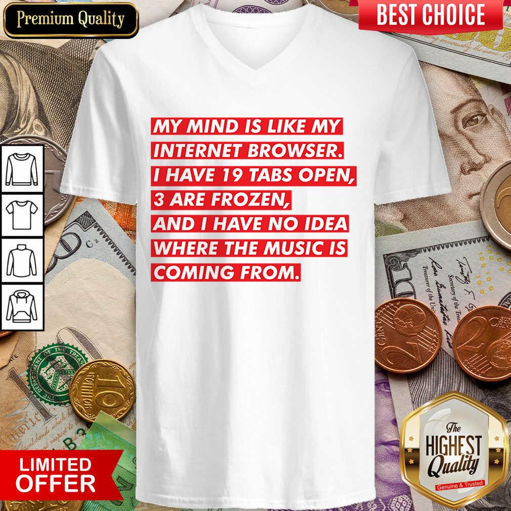 My Mind Is Like My Internet Browser Shirt