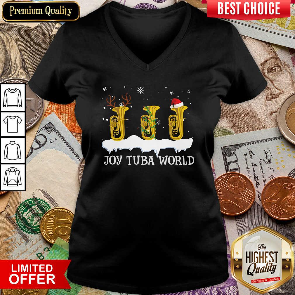 Hot Joy Tuba World Christmas Shirt