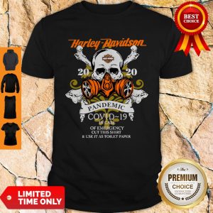 Skull Motor Harley-Davidson Cycles 2020 Pandemic COVID-19 Shirt