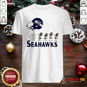 Good Snoopy And Woodstock Player Of Seattle Seahawks Shirt