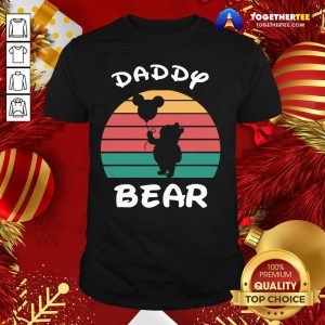 Nice Daddy Bear Disney Vintage Retro Shirt