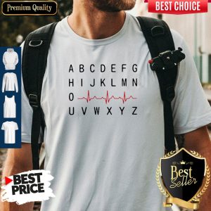 A B C D E F G Nurse Heartbeat Shirt
