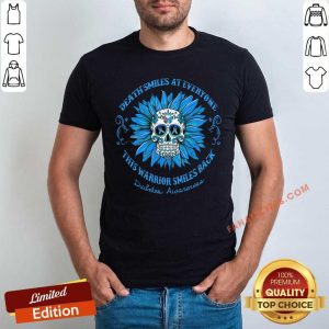 Skull Flower Death Diabetes Awareness Shirt