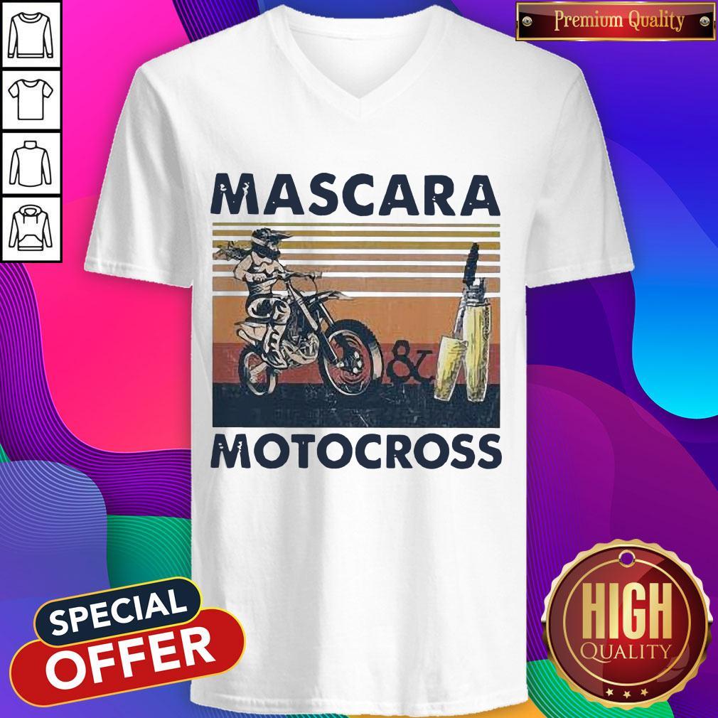 Mascara And Motocross Vintage Shirt