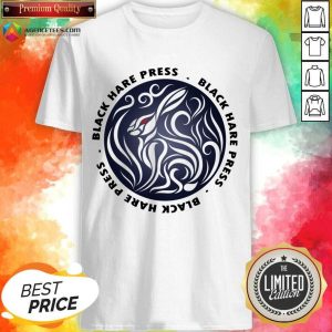 Black Hare Press Rabbit Shirt