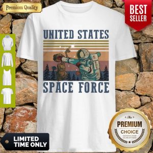 Premium Alien United States Space Force Vintage Shirt