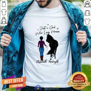 Beautiful Walking With Horse Customized Shirt