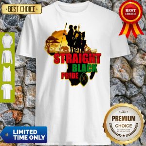 Official Straight Black Pride Shirt