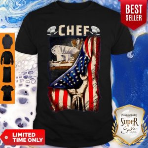Chef American Flag Shirt