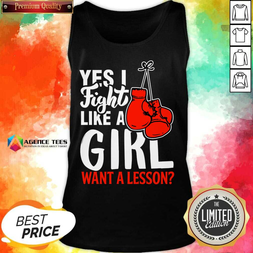 I Fight Like A Girl 1 Boxing Shirt