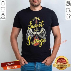 Guitar Wings Kinda Sweet Kinda Savage Shirt
