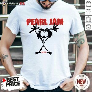 Awesome Pearl Jam Stickman Alive Amused Shirt