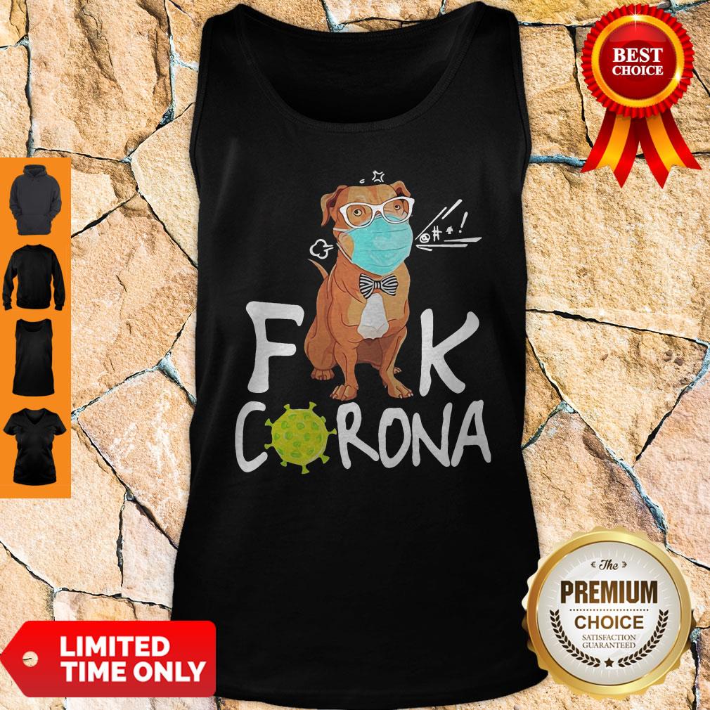 Nice Pitbull 2020 Quarantined Coronavirus Shirt