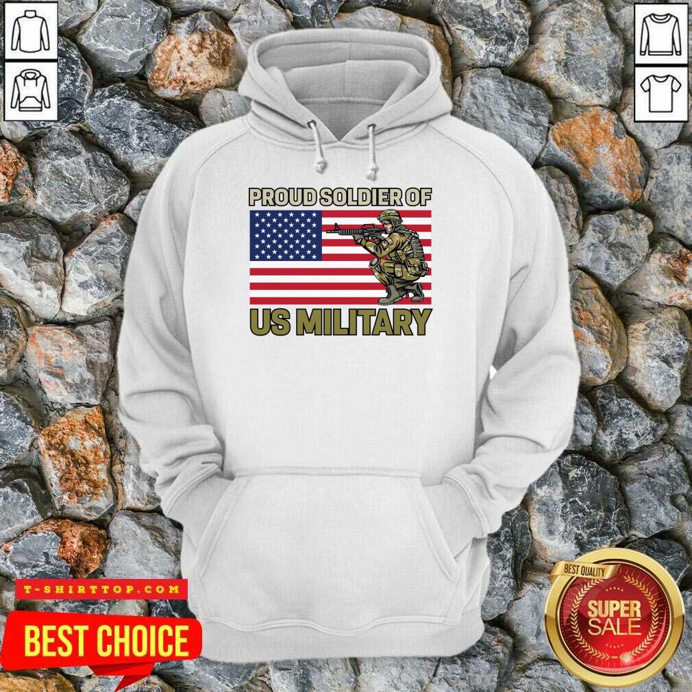 Proud Soldier Of Us Military American Flag Shirt