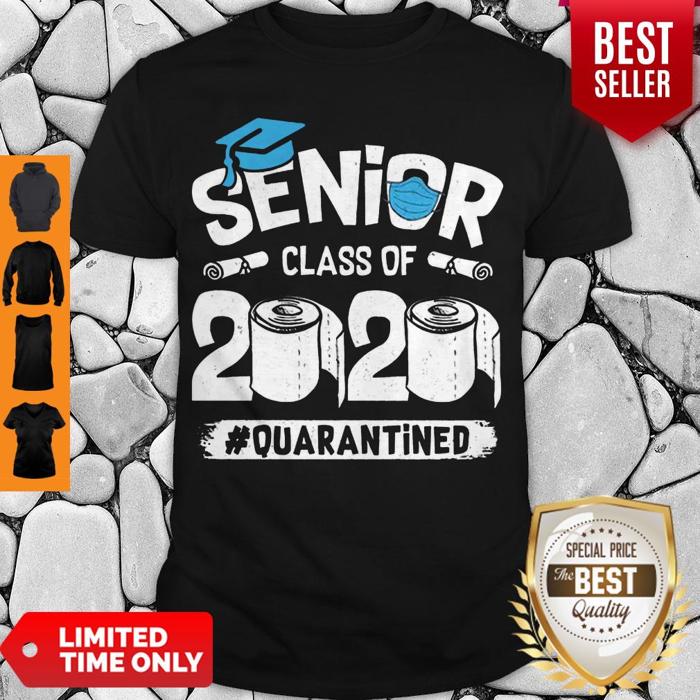 Awesome Senior Class of 2020 Quarantine Funny Graduation Toilet Paper Shirt