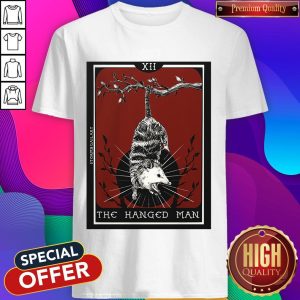 Official Hangman Opossum Tarot Card Shirt